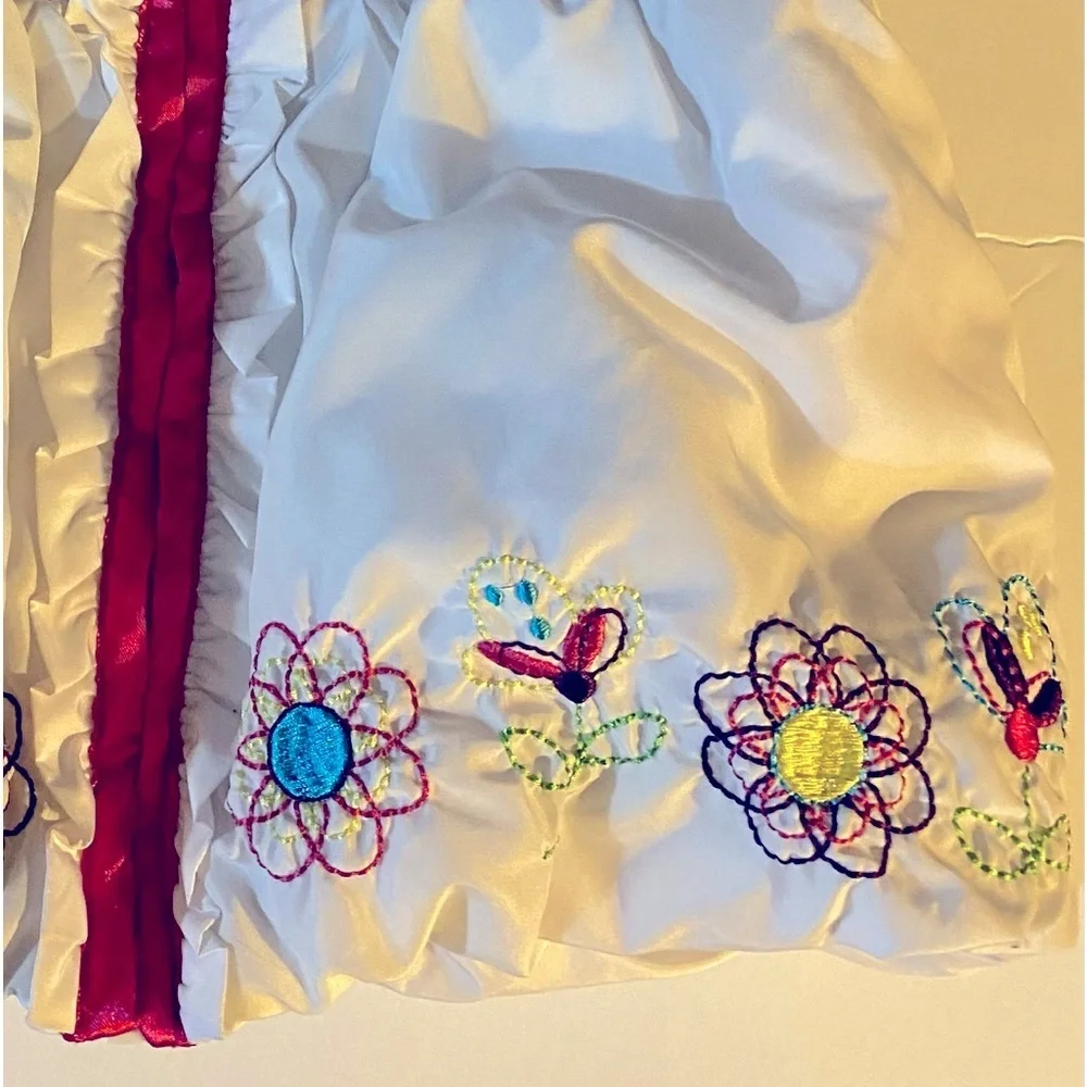 Kids Headquarters Vest, Puffer Vest, Sz 3T, Like new, Floral, Embroidery​​,Girly